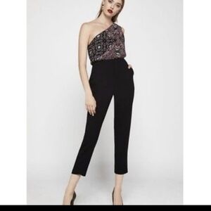 Crop Capri One Shoulder High Waist Jumpsuit 2 Maximalist
